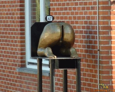 Funny Picture - Misc Jokes funny pictures - Perverted Mailbox